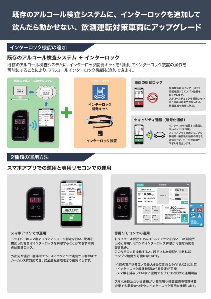 アルコールインターロック