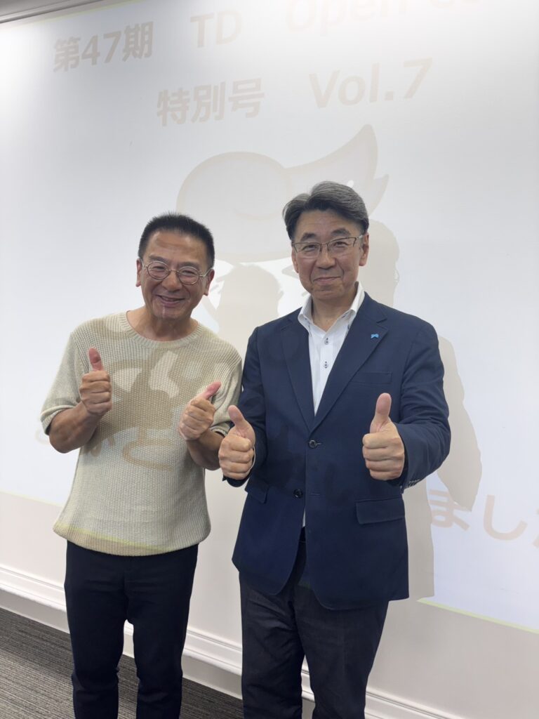 東海電子株式会社 杉本社長とHELKEMA代表 今野義隆