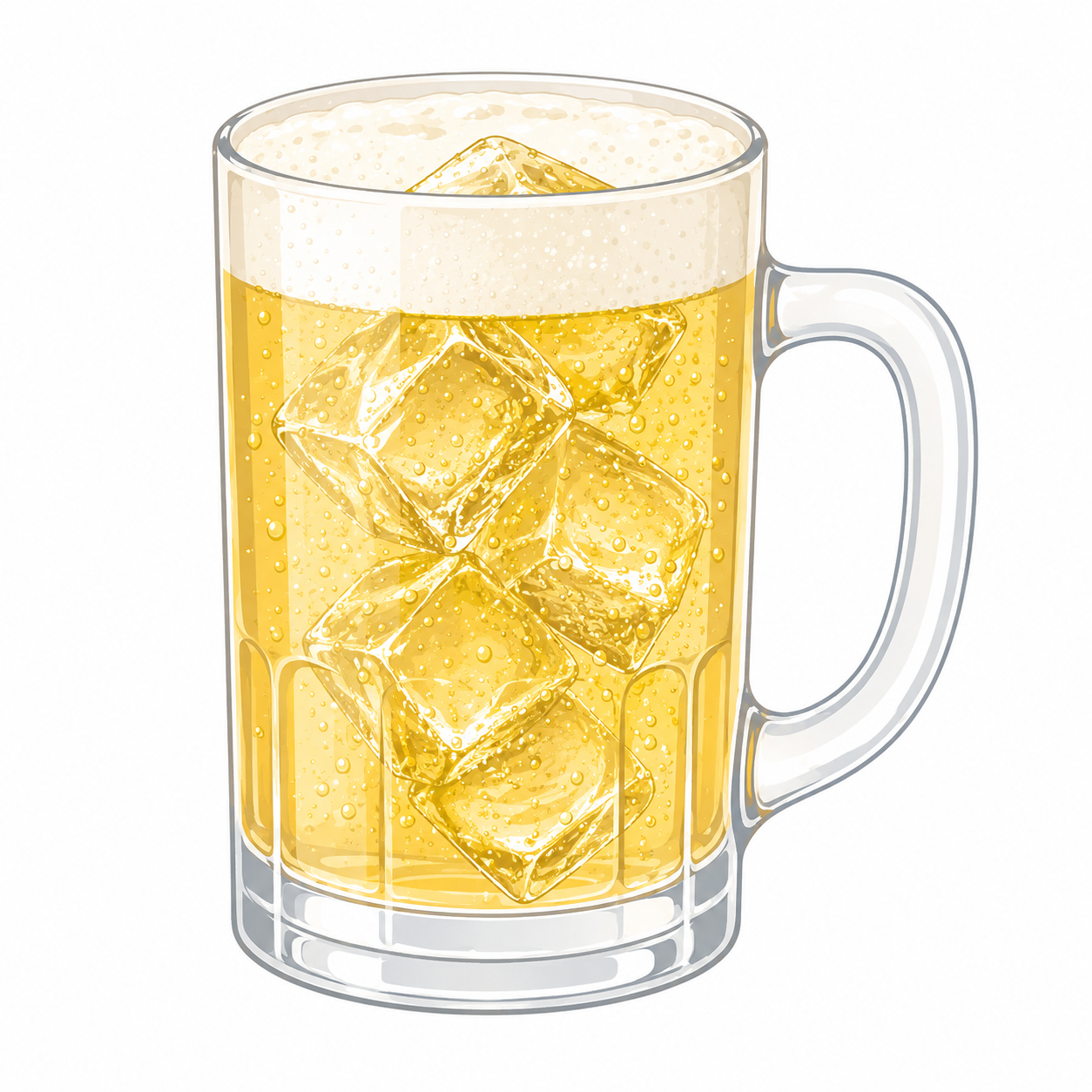 ハイボール中ジョッキ400ml 7％