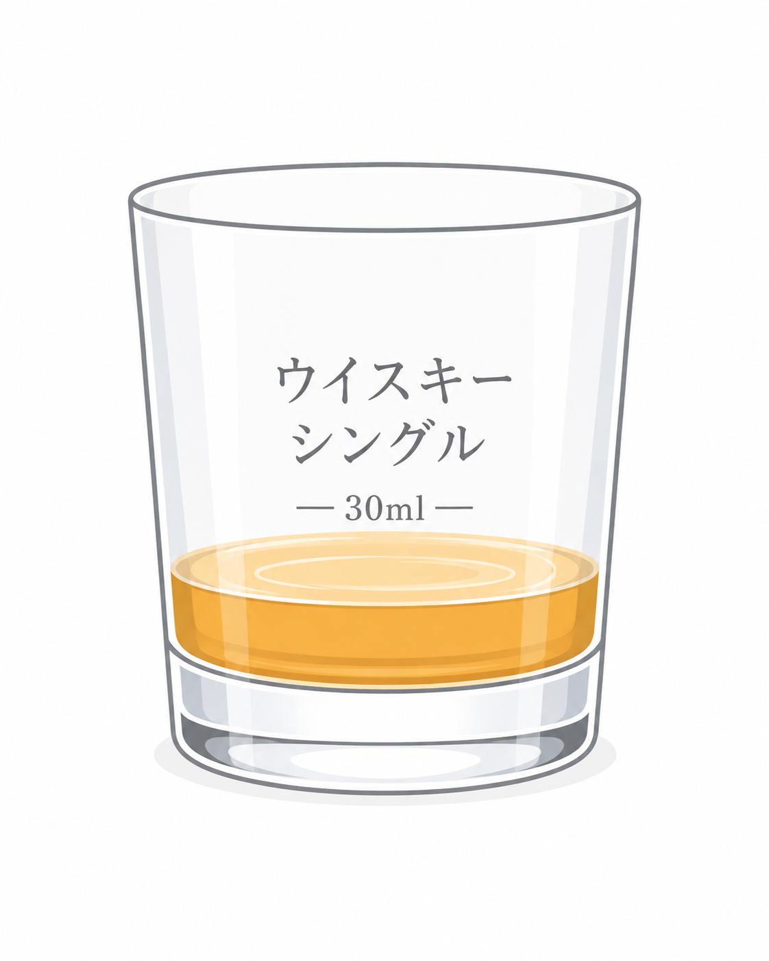 ウイスキー シングル30ml 40％